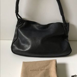 Vintage Bottega Veneta Braided Handle Shoulder Bag